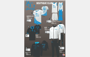 BOUTIQUE DU CLUB 2021-2022