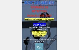 DETECTIONS U17M PACA SAISON 2021-2022