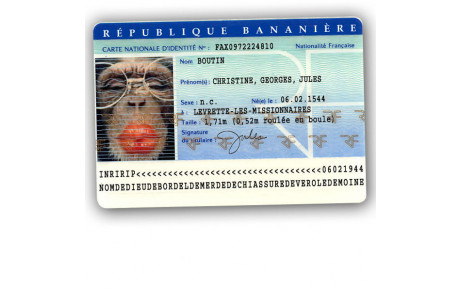 Carte d'identitée