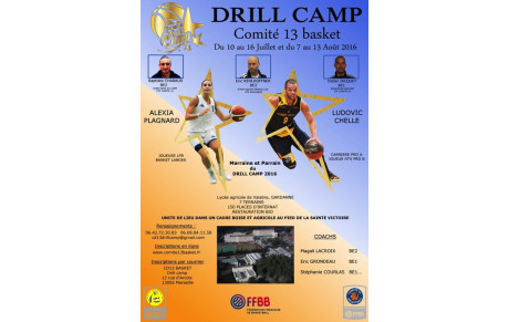 DRILL CAMP COMITÉ 13 BASKET