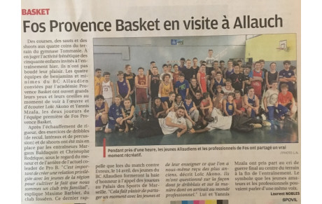 RENCONTRE AVEC LES BYERS