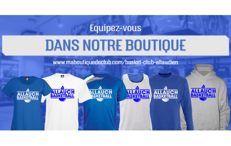 LA BOUTIQUE DU CLUB EN LIGNE