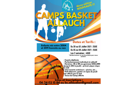 CAMPS BCA ETE 2021