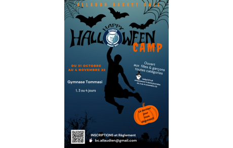 STAGE DE LA TOUSSAINT 2022 - HALLOWEEN CAMP